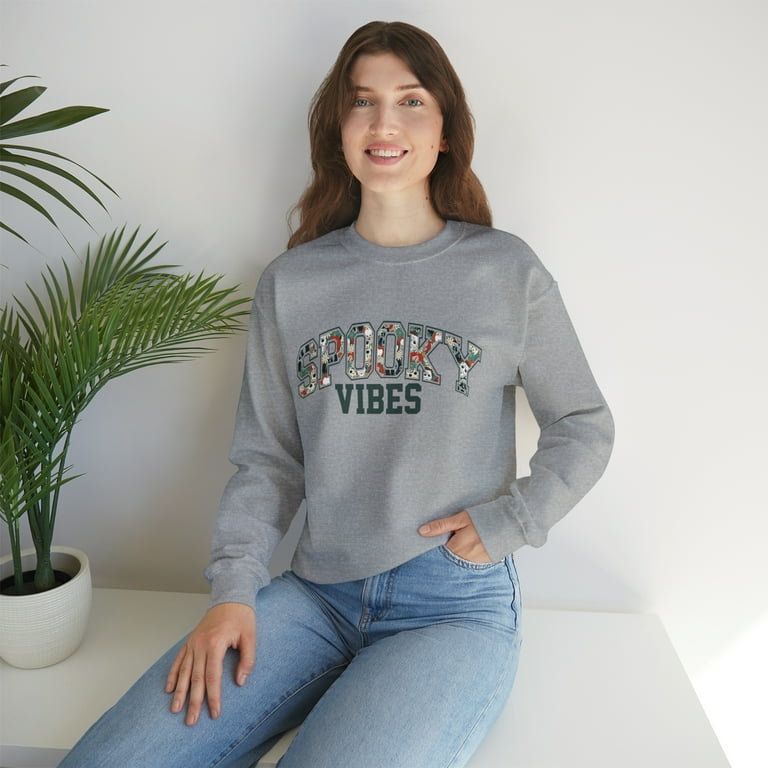 Horror crewneck sweatshirt sale