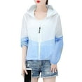 thumbnail image 5 of ZenCart Women's Sun Protection Jacket Full Zip Thin Hoodie Jacket Athletic Workout Anti UV Windbreaker Quick Dry Hiking Coat for Outdoor Camping, 5 of 8