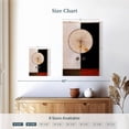 thumbnail image 4 of Elephant Stock Series Vii No. 5 Wall Art - Vertical Canvas Wall Art - Living Room Wall Decor - Abstract Canvas - Black And Red Decor By Hilma Af Klint - 8" x 12", 4 of 8