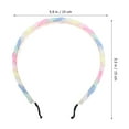 thumbnail image 2 of Miangastore Hairband Resin 1Set 5.9X5.5X0.7In, 2 of 8