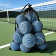 thumbnail image 6 of lacooooppia 12Pcs Tennis Balls with Mesh Bag, Pet Dog Playing Balls, Pressureless Practice Balls for Racquet Sports Entertainment Pet Dog Blue, 6 of 8