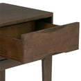 thumbnail image 4 of Harper Table Console de Sofa Moderne Mi-Siècle en Bois Franc Massif de 54 Pouces L, Brun Noyer, 4 of 5