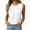White, variant on Boho Tops for Women Sleeveless Elegant Solid Color Round Neck Beach Vacation Essentials,Beige,L