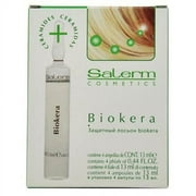 Salerm Biokera 4 Phials of 0.44 Fl. Oz. Each 13 mL Hair Protector