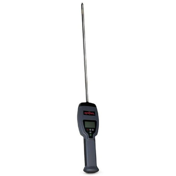 Agratronix Testeur d'Humidité Avancé pour Paille et Argile avec Sonde Durable de 20 Pouces