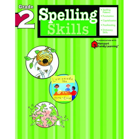 Spelling Skills: Grade 2 (Flash Kids Harcourt Family (Best Soccer Skills To Learn)
