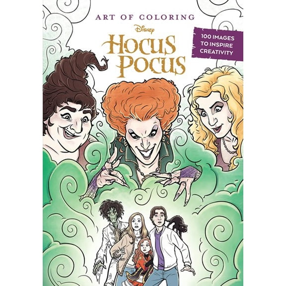 Art of Coloring: Hocus Pocus, 128 pages (Paperback)