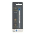 thumbnail image 2 of Parker Ballpoint Pen Refills, Broad Point, Blue Ink, 6-Count, 2 of 2