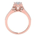 thumbnail image 4 of Aonejewelry 0.50 Ct. Ttw Wedding Engagement Diamond Ring 14K Rose Gold, 4 of 4