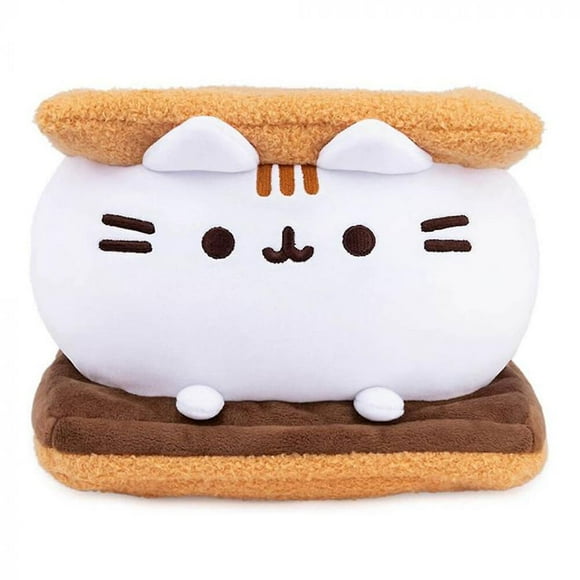 Gund Pusheen S Mores Squisheen Soft Plush Toy Stuffed Animal Ages 8+ and Up