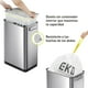thumbnail image 5 of Bote de basura inteligente EKO Mirage Deluxe 50L acero Inoxidable, 5 of 12
