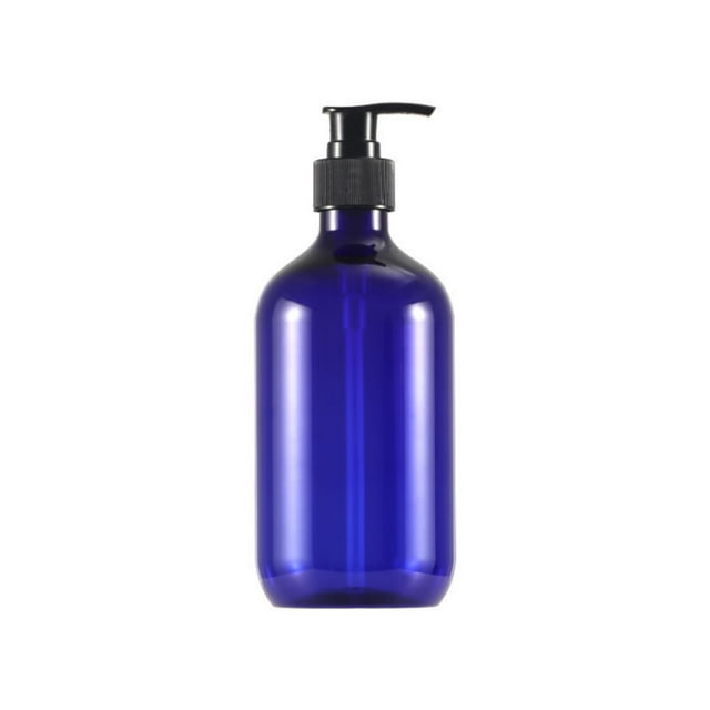 17oz Pump Bottle, Shampoo Bottles with Pump, Refillable Plastic Soap Dispenser Pump Bottle for Shampoo Conditioner, Shampoo Lotion Body Wash,Include Label