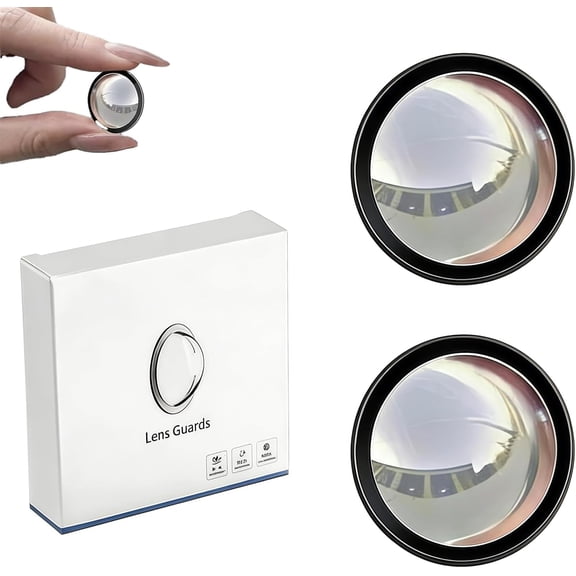 Car Camera Lens Protector, 2-Pack Transparent & Weatherproof Film, Specifically Designed for Rear View Backup Cameras on Sedans, SUVs, and Trucks