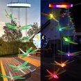 thumbnail image 4 of Eyfqtcs Lámparas De Carillón De Viento Solar, Luces Colgantes, Decoración De Jardín Para El Hogar (Libélula), 4 of 9