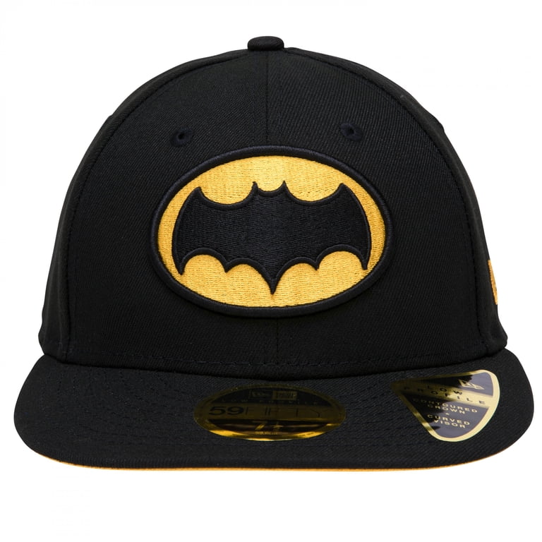 Batman Adam West Logo Low Profile New Era 59Fifty Fitted Hat-7 1/2
