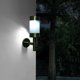 thumbnail image 5 of Naiovety 2/4xAcero inoxidable Lámpara de valla de luz de pared LED de luz solar de acero inoxidable Jardín al aire libre Iluminación y accesorios 2 piezas Naiovety HA0505-01B, 5 of 6