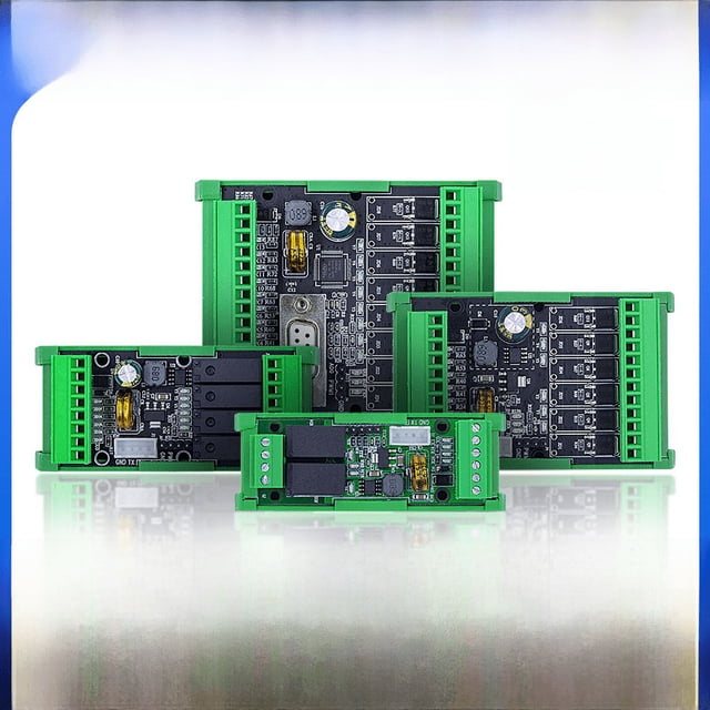 Placa de control industrial PLC simple Controlador programable FX1N/2N-6MR/T/10/14/20MR/T
