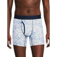 thumbnail image 2 of No Boundaries Men’s Tag-Free Printed Stretch Boxer Briefs, 3-Pack, Sizes up to 3XL, 2 of 4