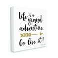 thumbnail image 3 of Stupell Industries Life is a Grand Adventure Boho Inspirational Sign,30 x 30, Design by Sn Ball, 3 of 7