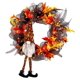 thumbnail image 1 of Nueva corona de Halloween para colgar en la puerta, corona con muñeco enano, colgante decorativo, 1 of 7