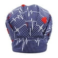 thumbnail image 3 of Lroveb Nurse Scrub Caps for Women Adjustable Print Hat Leisure Yashmak Stand-Ear Protection Hat, 3 of 5