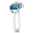 thumbnail image 3 of Everly Women's Topaz Sterling Silver Ring, 3 of 8