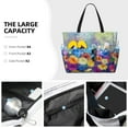 thumbnail image 3 of Fotbe Spring Flower Seasonal Bolsa de Viaje para Playa - Resistente al Agua, Bolsa Tote de Gran Capacidad y Ligera con 7 Bolsillos para Mujeres y Hombres, 3 of 7