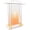 Clear Style 2, variant on Vakiorn Acrylic Podium with 4 Wheels 42.5 inch Clear Church Pulpit Storage Shelf 15 Colors Adjustable for Classroom Conference Wedding Office