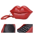 thumbnail image 4 of Téléphone à la Mode Robuste, Téléphone Drôle Durable, Forme de Lèvre Drôle pour la Maison Magasin Rouge, 4 of 8