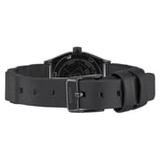 Nixon Women's Small Time Teller Leather SW Vader Black A509SW2244 Black Leather Quartz Fashion Watch