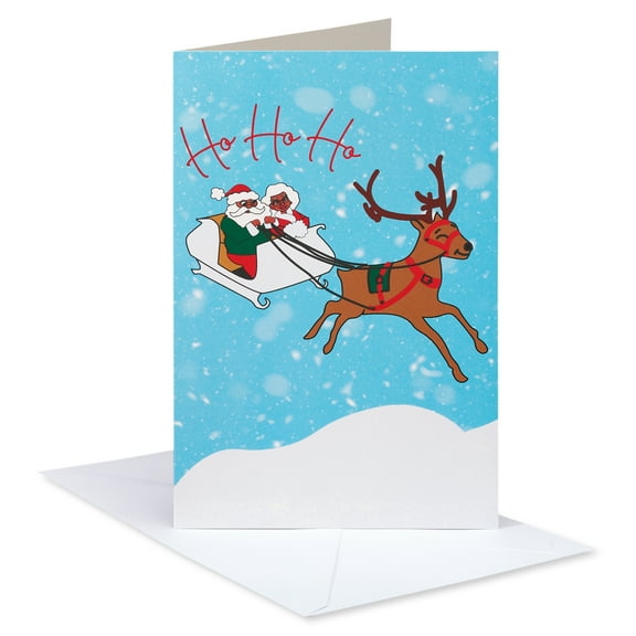 American Greetings (18-Count) Christmas Boxed Cards with Envelopes, Mr. & Mrs. Claus