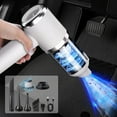 thumbnail image 4 of 4000mAh USB Rechargeable Handheld Vacuum – 5000Pa Strong Suction Cordless Car & Home Cleaner with Multi-Tools for Pet Hair, Car Detailing, Quick Cleanups, 4 of 5