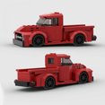 thumbnail image 3 of City Car Vehicle Speed Champion Racer Pickup Truck Building Blocks Brick Racing Super Technique Creative Garage Set Kid Toys MOC, 3 of 10
