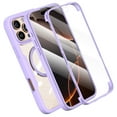 thumbnail image 4 of Elegant Choise Case with Built-in Screen Protector for iPhone 16 Pro Max/16 Pro/16 Plus/16 Full Coverage Phone Cover, Purple, 4 of 14