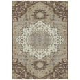thumbnail image 2 of Addison Rugs Chantille Indoor/Outdoor Traditional Vintage Chocolate Washable Rectangle Rug, 9' x 12', 2 of 6