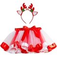 thumbnail image 3 of Faldas tutú Vestidos de princesa de tul en capas Tutú brillante, 3 of 5