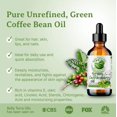 thumbnail image 2 of Organic Cold-Pressed Green Coffee Bean Oil 100% Pure Anti-Aging Skin Hair, 2 of 8