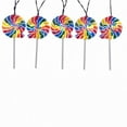 thumbnail image 2 of Kurt S. Adler Battery-Operated 5-Piece 20-Light LED Multicolored Swirl Lollipop Light Set, 2 of 2