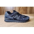 thumbnail image 1 of New Balance 574 Core Triple Black Athletic Sneakers ML574EVE Mens Size US 9, 1 of 6