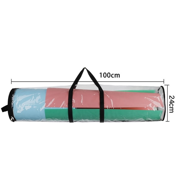 Wrapping Paper Storage Container,Gift Wrapping Paper Storage Wrapping Paper Organizer PVC Storage Bag Rapid Response
