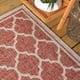 thumbnail image 4 of Alfombra MARROQUÍ JONATHAN Y Trebol, 120 cm, color rojo y beige, 4 of 7