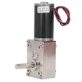 thumbnail image 3 of Worm Gear Motor, DC24V 18W Easy To Install Adjustable Geared Motor Self Locking  for Safe Box 0-5 Rpm, 3 of 7
