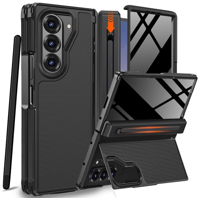 Funda de teléfono NINKI para Samsung Galaxy Z Fold 7 con soporte para bolígrafo S