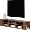 City Life Wall Mounted Media Console 66\u201D Wide Extra Storage