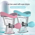 thumbnail image 3 of 2 Vasos para Lavado Ojos,Kit de Limpiador Ojos,PresióN Aire Manual, Herramienta Vaso Limpieza Ojos, Enjuague BañO Ojos Silicona, 3 of 5