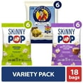 thumbnail image 2 of SkinnyPop Popcorn & Pirate's Booty Puffs Snack Variety Individual Packs , 0.5 oz Bags, 18 Count, 2 of 18