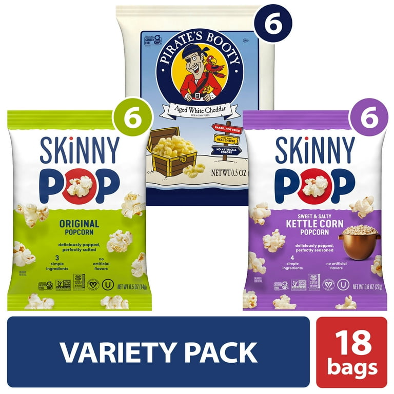 popo。 SKINNYPOP Original and Sweet and Salty Kettle Corn and