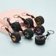 thumbnail image 4 of Lindo llavero de neumático, pequeño llavero de neumático, colgante para bolso de coche, amuleto para hombres, regalos para amantes de los coches, accesorios para automóviles, 4 of 6