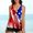 Watermelon Red, variant on MKLEKYY Women's Tankini Swimsuits New Swimwear Tankini Sexy Conservative Women's Yama Flag Junior Swimwear