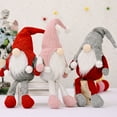 thumbnail image 4 of SPRING PARK Christmas Forest Old Man Ornament Lovely Faceless Doll Decoration, 4 of 7